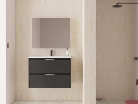 Muebles de baño con lavabo integrado